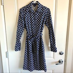 Brooks Brothers Blue Button Down Dress